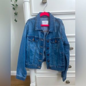 Jean Trucker Jacket for Girls in Medium Wash